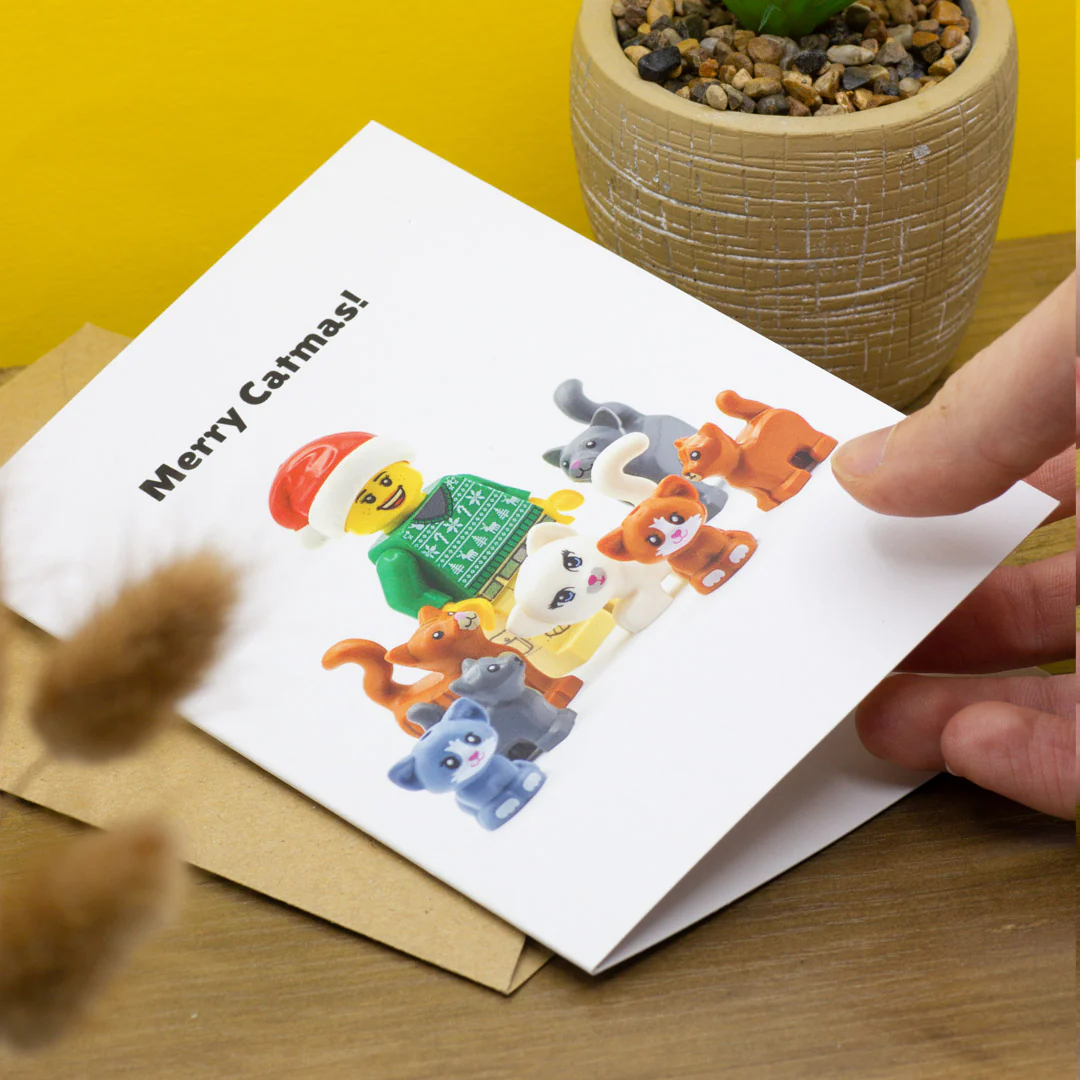 Merry Catmas - Greeting Card - Image 2