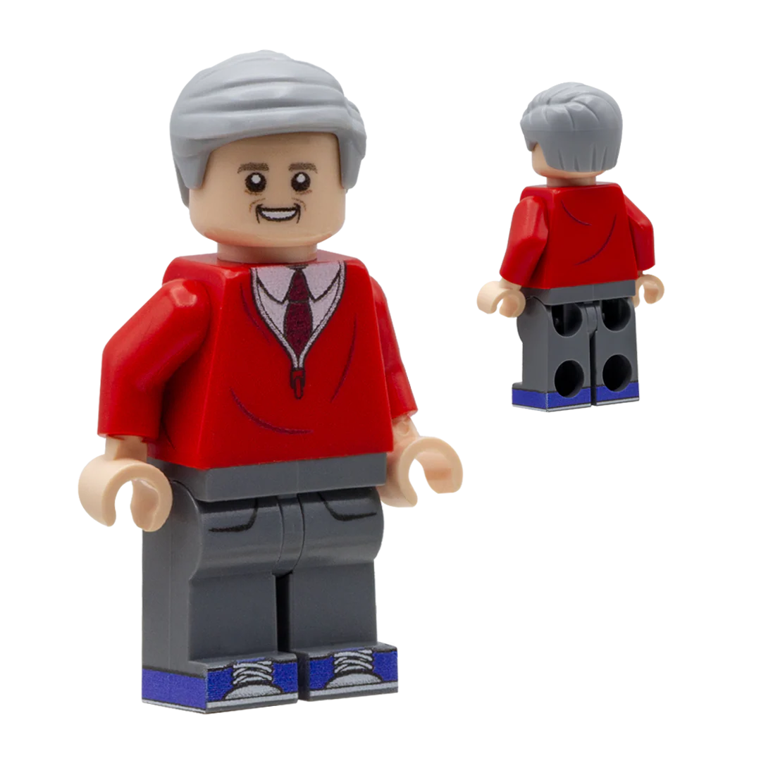 Mister Rogers - Custom Design Minifigure