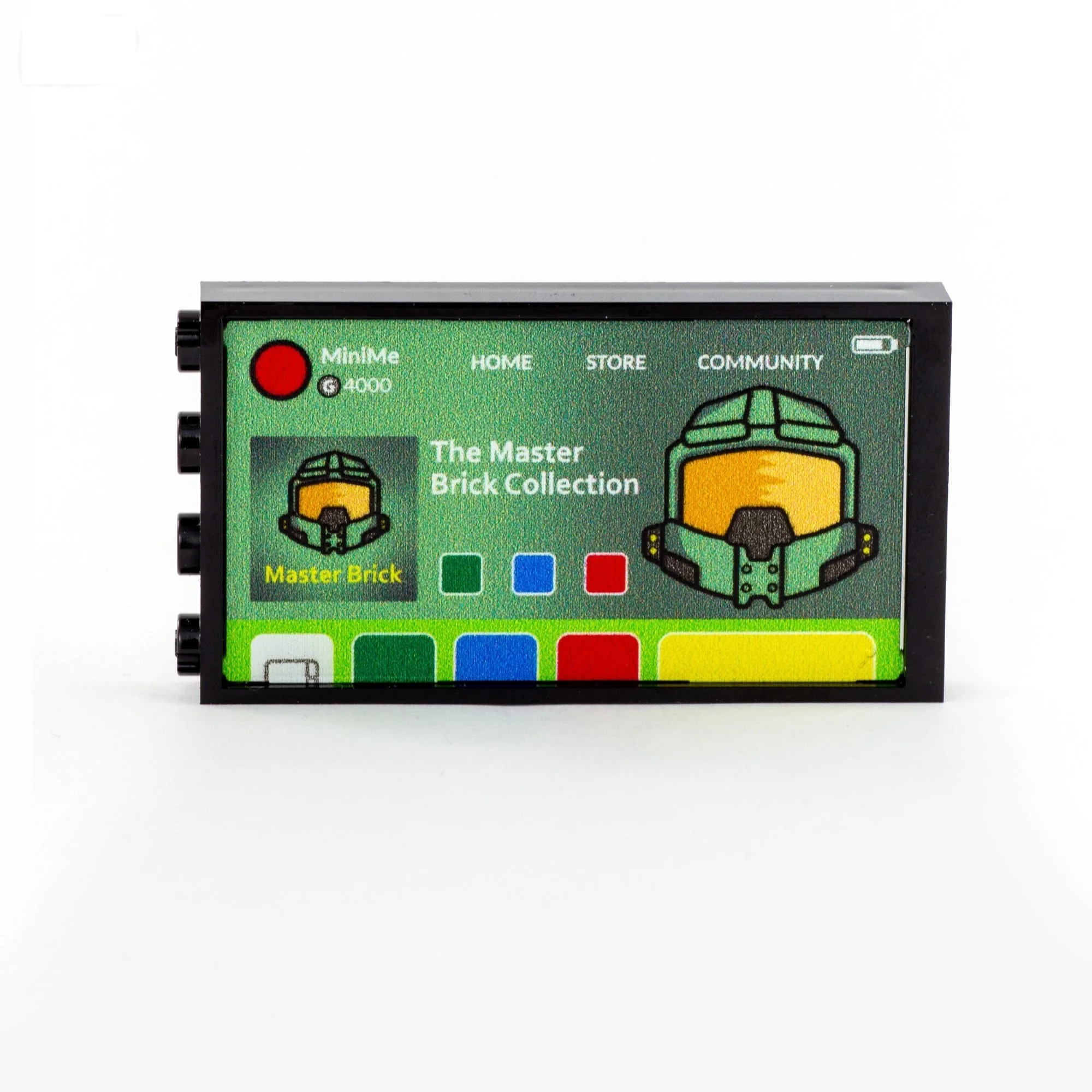 Modern TV (choice of screen) - Custom Design Screen and Re-purposed LEGO Door Frame - Image 7