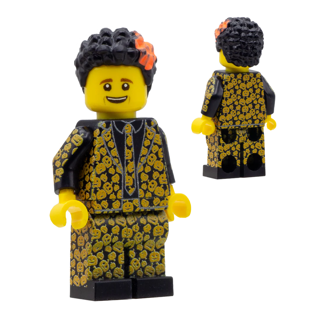 Mr Pumpkins - Custom Design Minifigure - Image 2