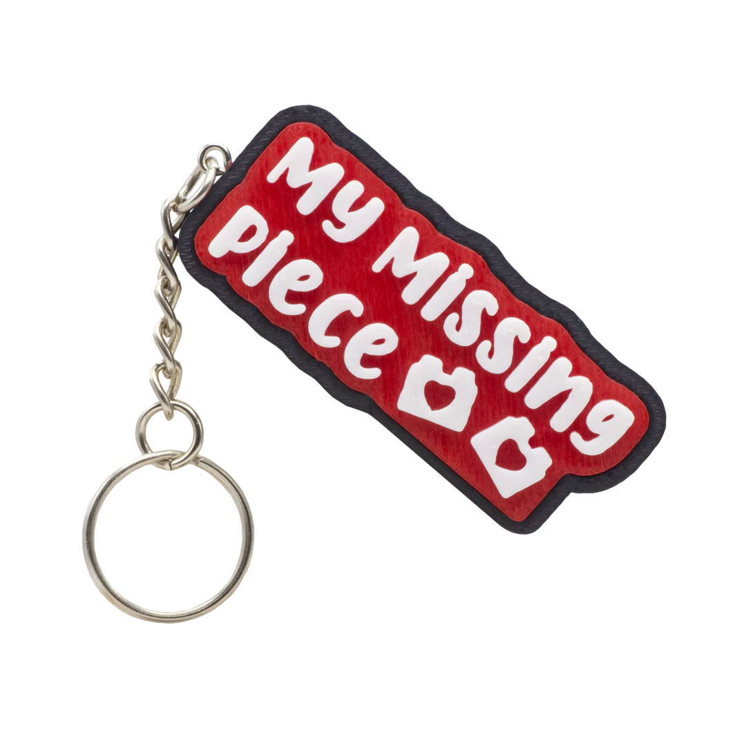 My Missing Piece - 3D Printed Keychain