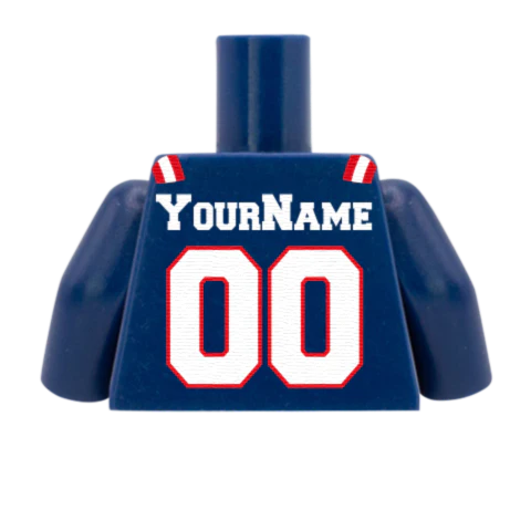New England Patriots (AFC) - Custom Design Minifigure Torso - Image 7