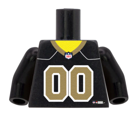 New Orleans (NFC) - Custom Design Minifigure Torso