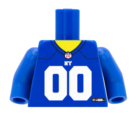 New York Giants (NFC) - Custom Design Minifigure Torso