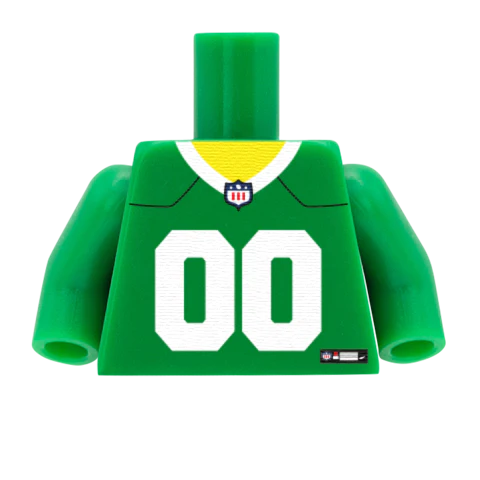 New York Jets (AFC) - Custom Design Minifigure Torso