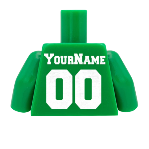 New York Jets (AFC) - Custom Design Minifigure Torso - Image 7