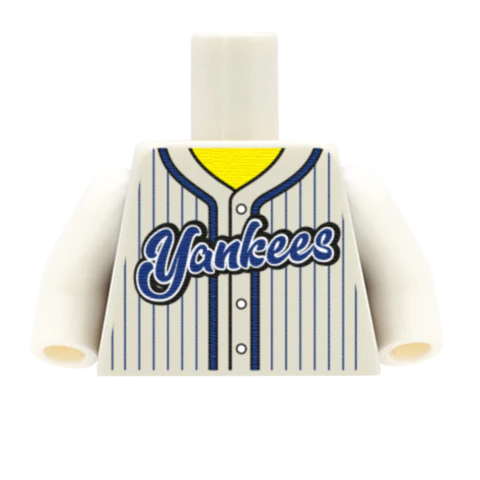 New York Yankees (American League) - Custom Design Minifigure Torso