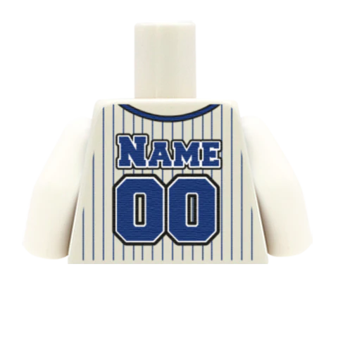 New York Yankees (American League) - Custom Design Minifigure Torso - Image 7