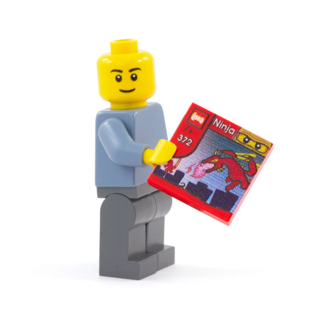 Ninja Box of Blocks - Custom Design Tile - Image 2