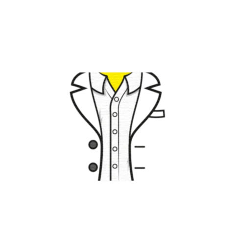 Open Suit Jacket No Tie - Custom Design Minifigure Torso - Image 31