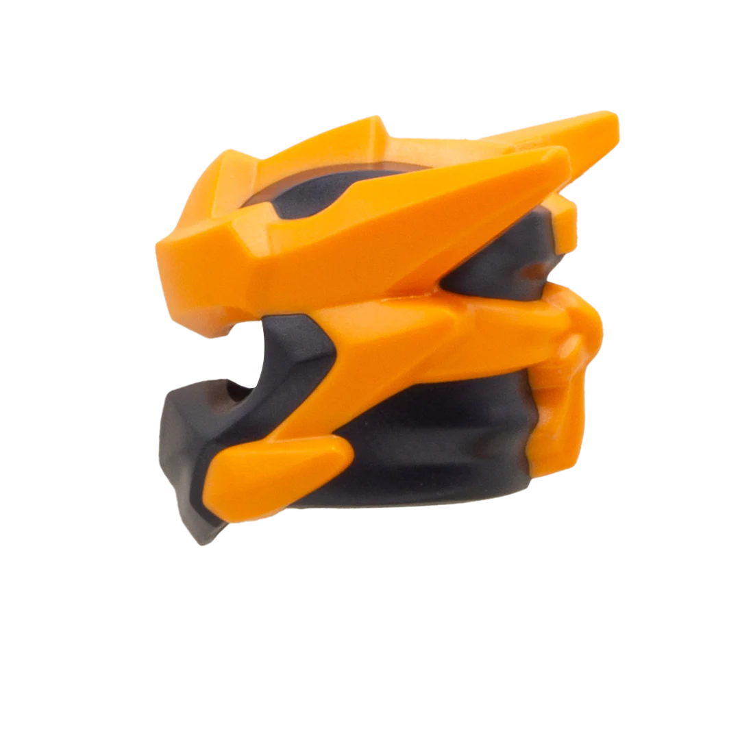 Orange Headgear (Cole in Dragon Form) - LEGO Ninjago Headgear - Image 3
