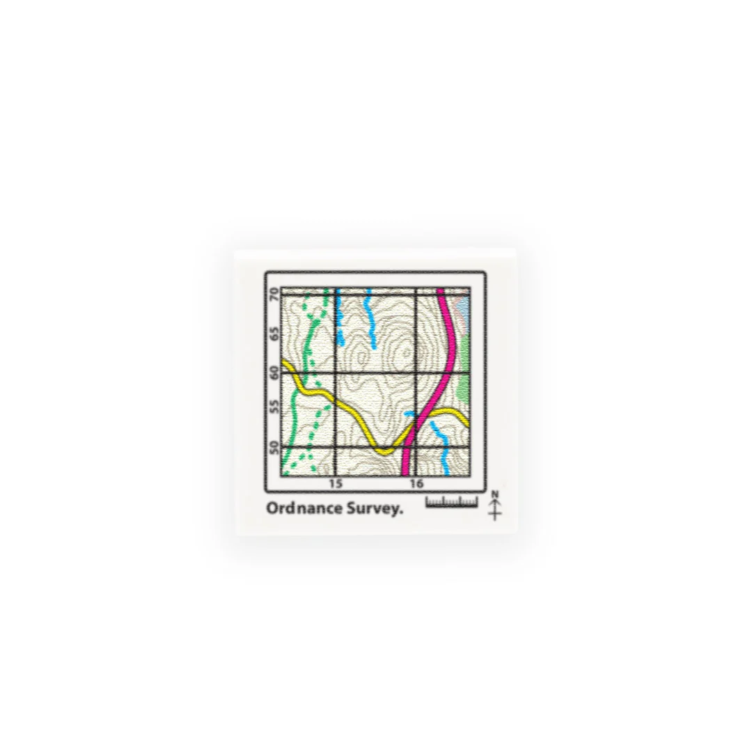 Pretend "Ordnance Survey (OS) Map" - Custom Design Tile