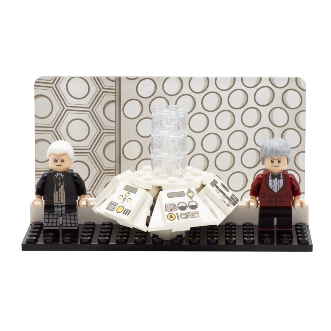 Original Time Lord Console - Custom Design Minibuild and Acrylic Display - Image 6