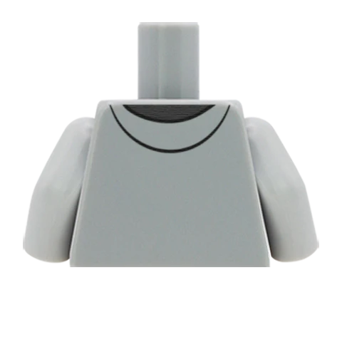 Zip up Hoodie with Toggles - Custom Design Minifigure Torso - Image 48