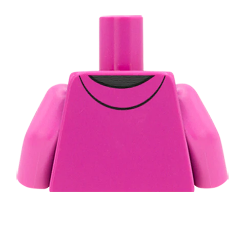 Zip up Hoodie with Toggles - Custom Design Minifigure Torso - Image 54