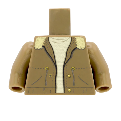 Parka Jacket - Custom Design Minifigure Torso - Image 4