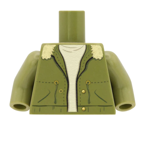 Parka Jacket - Custom Design Minifigure Torso - Image 5