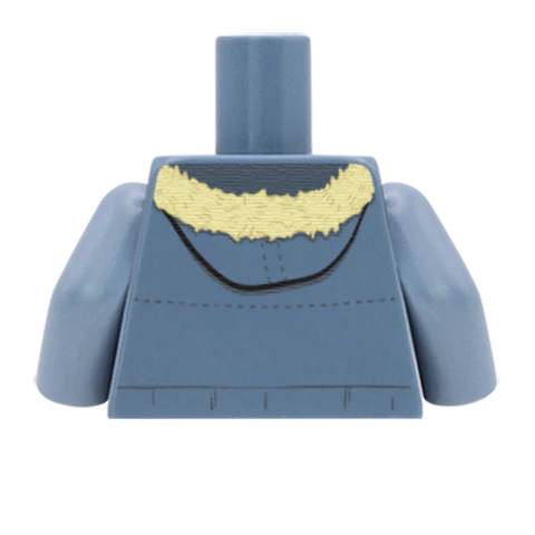 Parka Jacket - Custom Design Minifigure Torso - Image 9