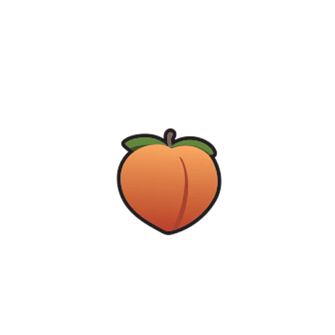 Peach Emoji - Custom Design Minifigure Torso - Image 31