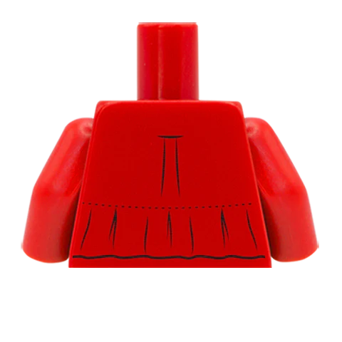 Peplum Blouse - Custom Design Minifigure Torso - Image 65