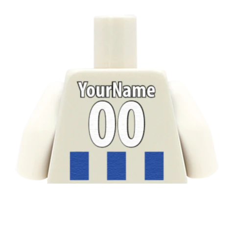 Personalised Brighton Shirt - Custom Design Minifigure Torso - Image 8