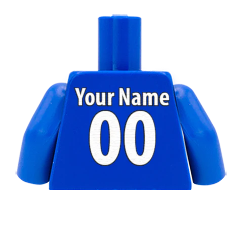 Personalised Chelsea Shirt - Custom Design Minifigure Torso - Image 8