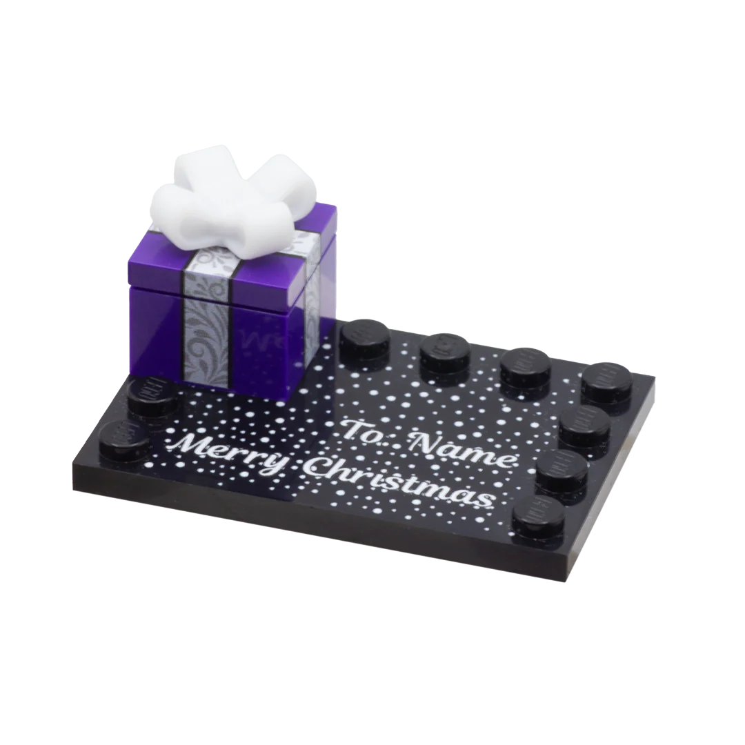 Personalised Christmas Present Baseplate - Custom Printed Baseplate - Image 4