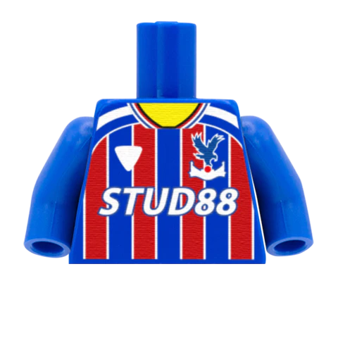Personalised Crystal Palace Shirt - Custom Design Minifigure Torso