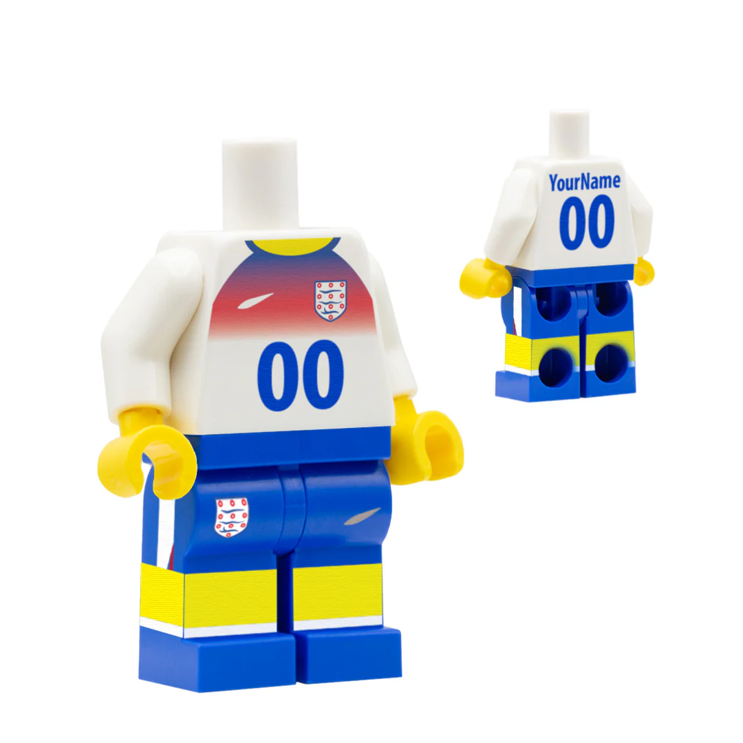 Personalised England Women's Kit - Custom Design Minifigure - Image 11