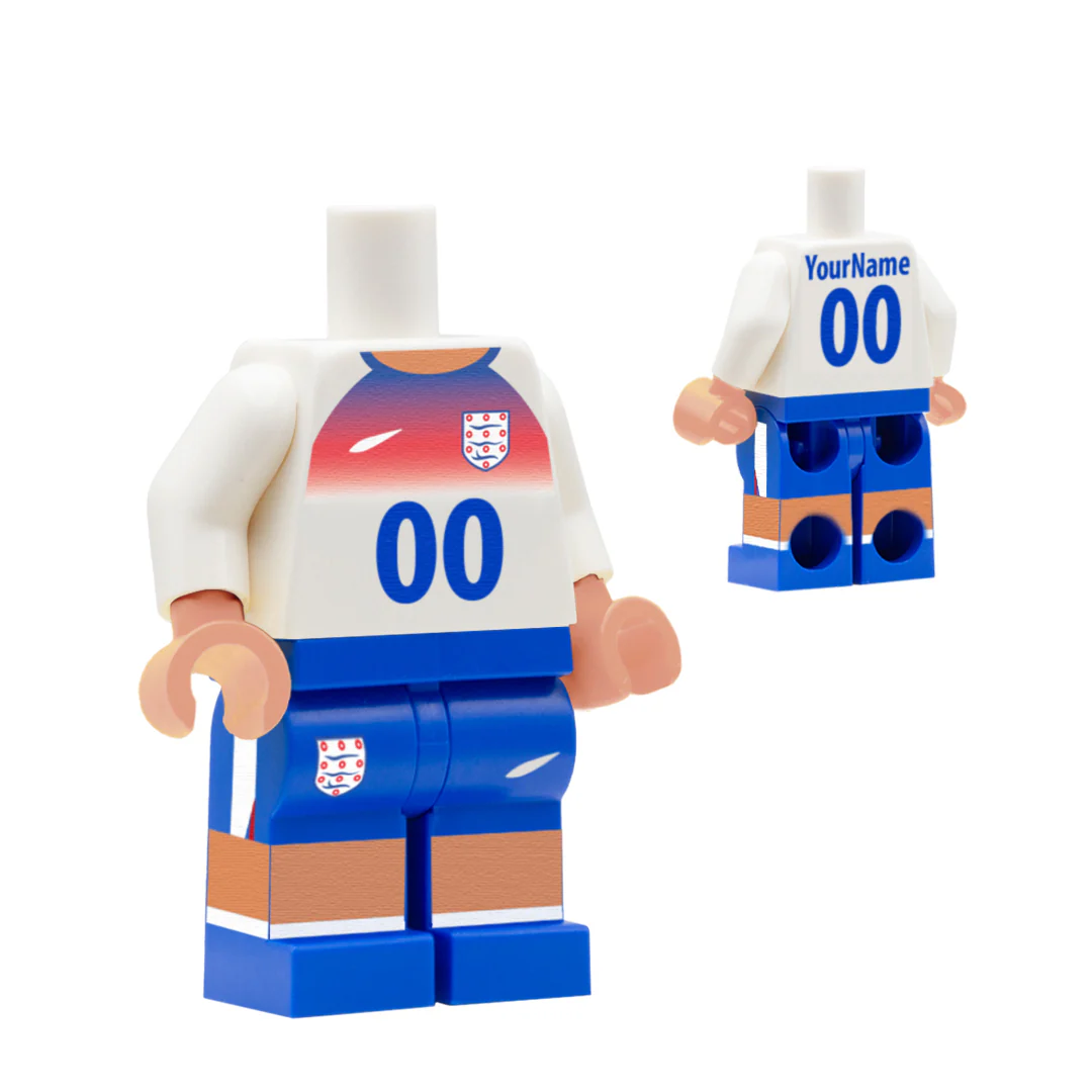 Personalised England Women's Kit - Custom Design Minifigure - Image 13