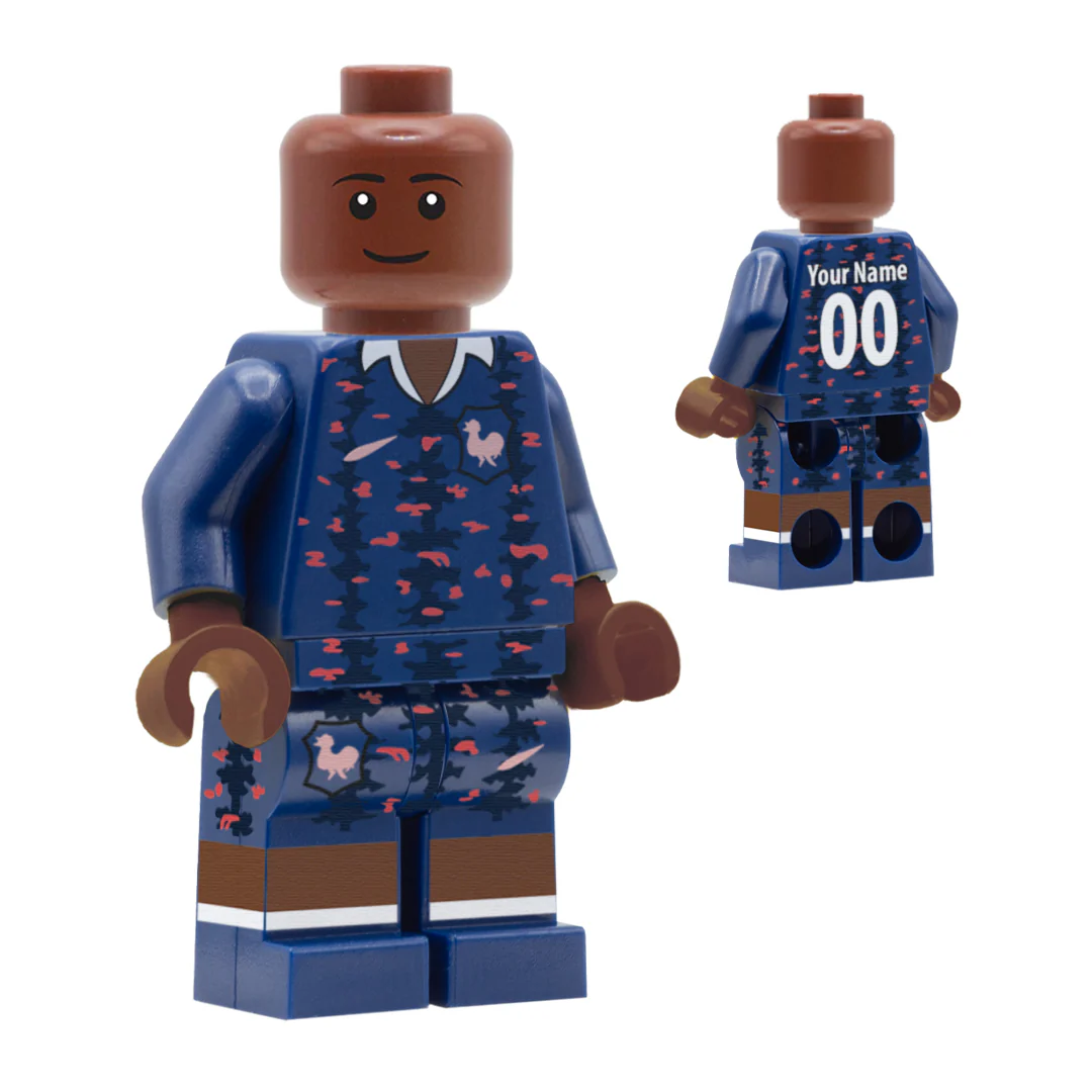 Personalised France Women's Kit - Custom Design Minifigure - Image 10