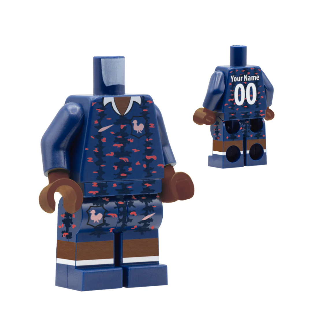 Personalised France Women's Kit - Custom Design Minifigure - Image 14