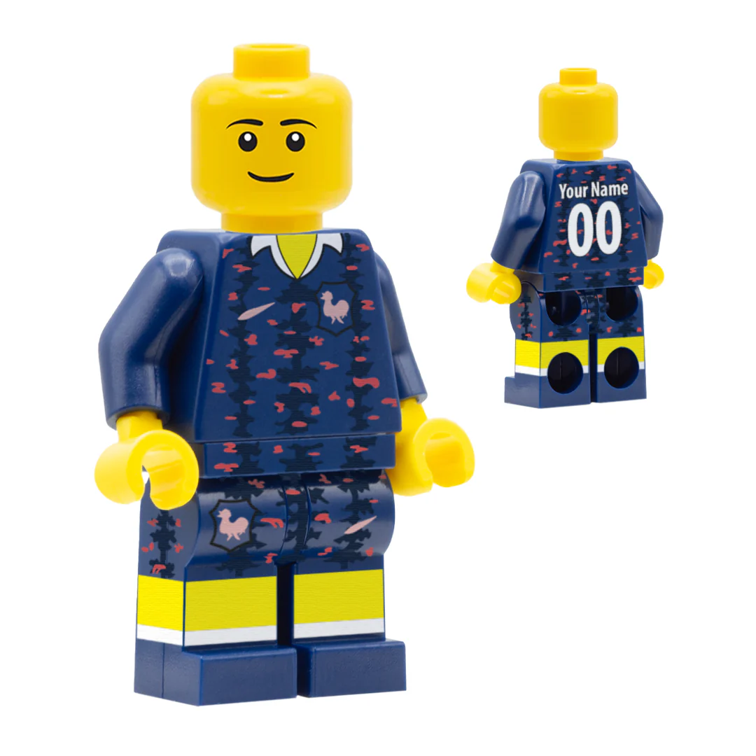 Personalised France Women's Kit - Custom Design Minifigure - Image 6