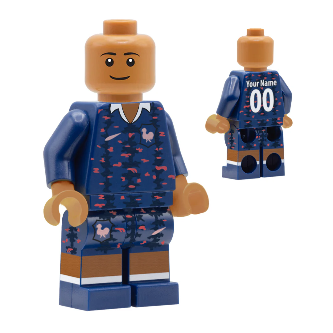 Personalised France Women's Kit - Custom Design Minifigure - Image 9