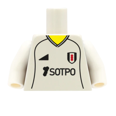 Personalised Fulham Shirt - Custom Design Minifigure Torso