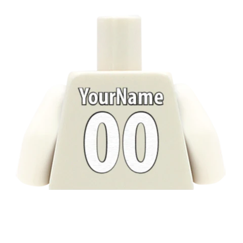 Personalised Fulham Shirt - Custom Design Minifigure Torso - Image 8