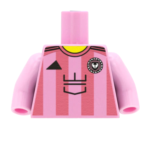 Personalised Inter Miami Shirt - Custom Design Minifigure Torso
