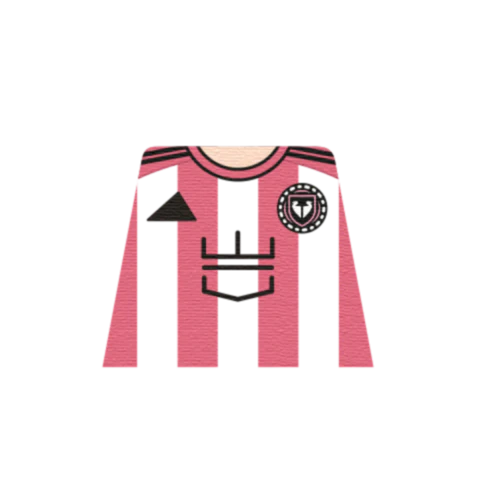 Personalised Inter Miami Shirt - Custom Design Minifigure Torso - Image 4