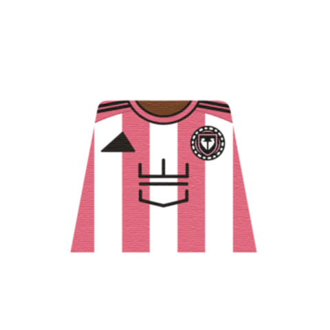 Personalised Inter Miami Shirt - Custom Design Minifigure Torso - Image 7