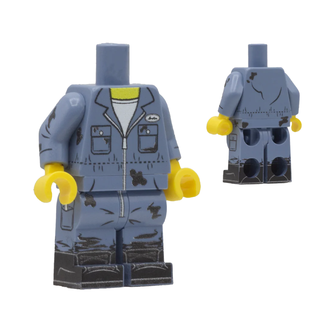 Personalised Mechanic - Custom Design Minifigure Outfit - Image 2