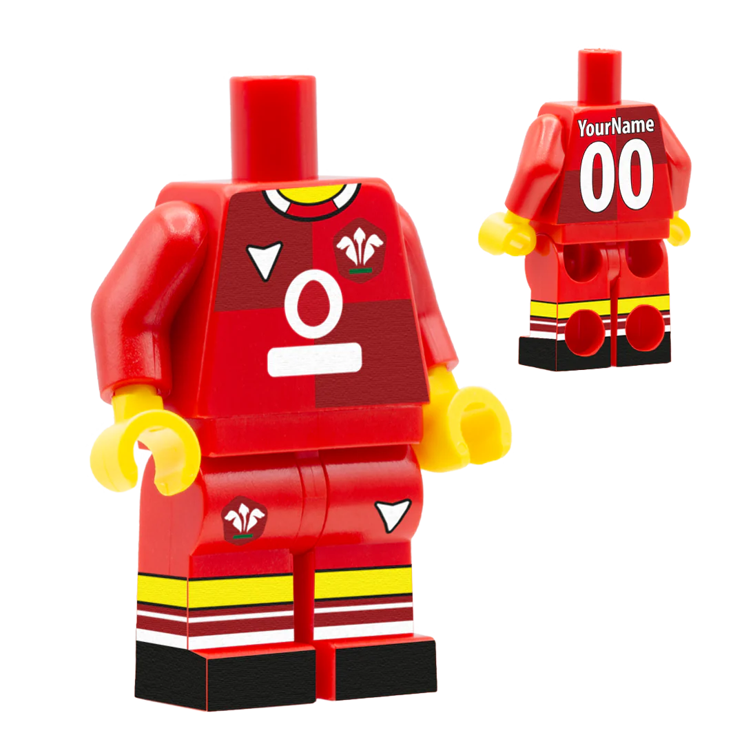 Personalised Rugby Kit (Various Teams) - Custom Design Minifigure - Image 3