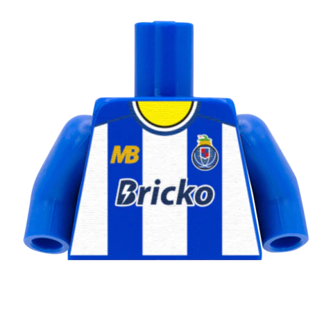 Personalised Porto Shirt - Custom Design Minifigure Torso
