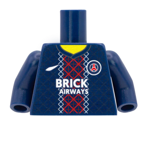 Personalised PSG Shirt - Custom Design Minifigure Torso
