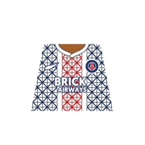 Personalised PSG Shirt - Custom Design Minifigure Torso - Image 6