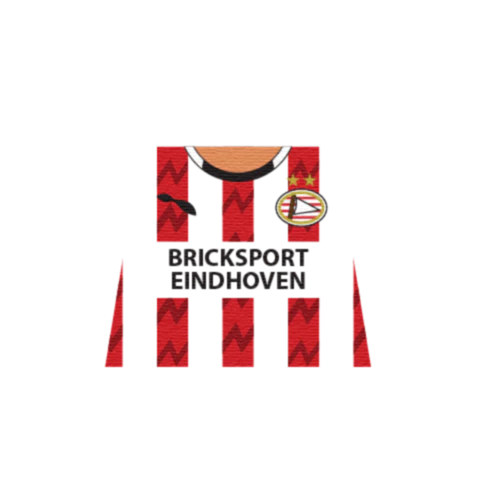 Personalised PSV Eindhoven Shirt - Custom Design Minifigure Torso - Image 5