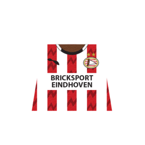 Personalised PSV Eindhoven Shirt - Custom Design Minifigure Torso - Image 7
