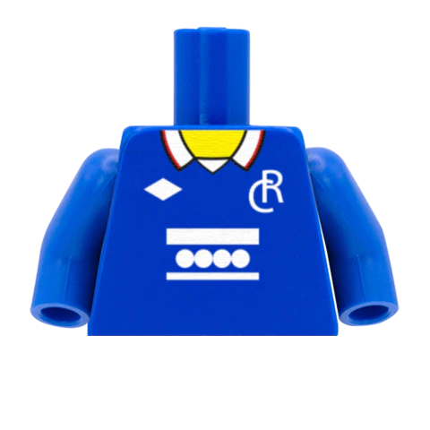 Personalised Rangers Shirt - Custom Design Minifigure Torso