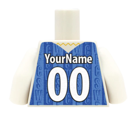 Personalised Sheffield Wednesday Shirt - Custom Design Minifigure Torso - Image 8