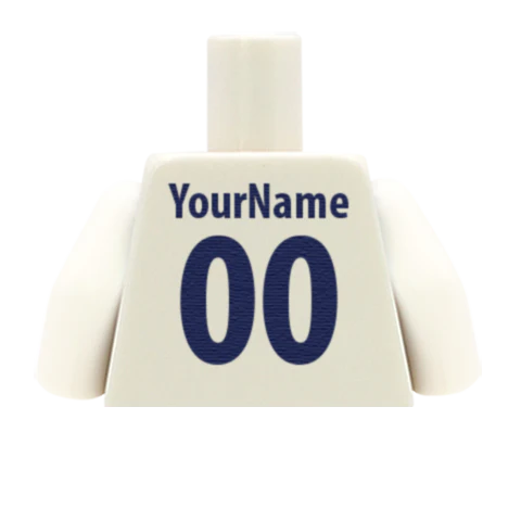 Personalised Tottenham Shirt - Custom Design Minifigure Torso - Image 8