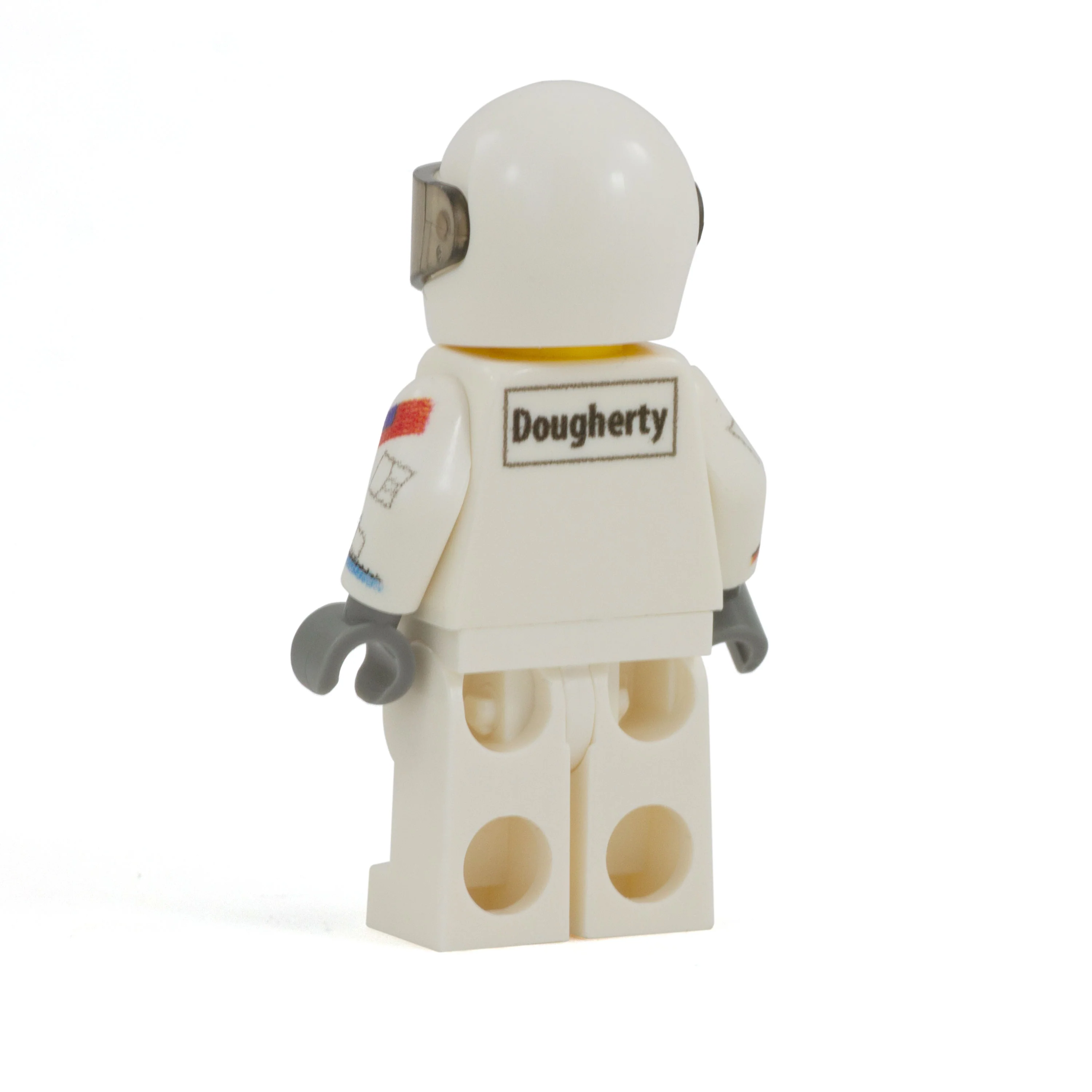 Personalised Apollo Astronaut - Custom Design Minifigure - Image 5